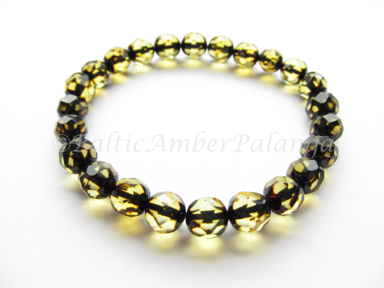 Luxury baltic amber bracelet