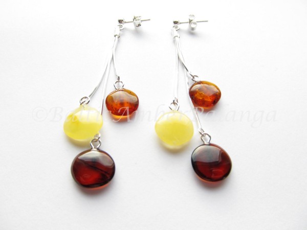 Baltic amber earrings