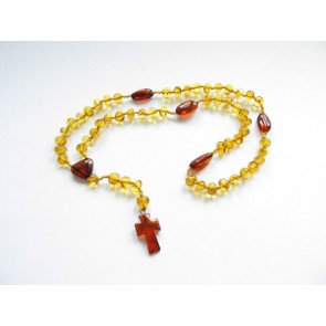Baltic amber rosary